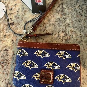 Ravens Dooney and Bourke wristlet brand new